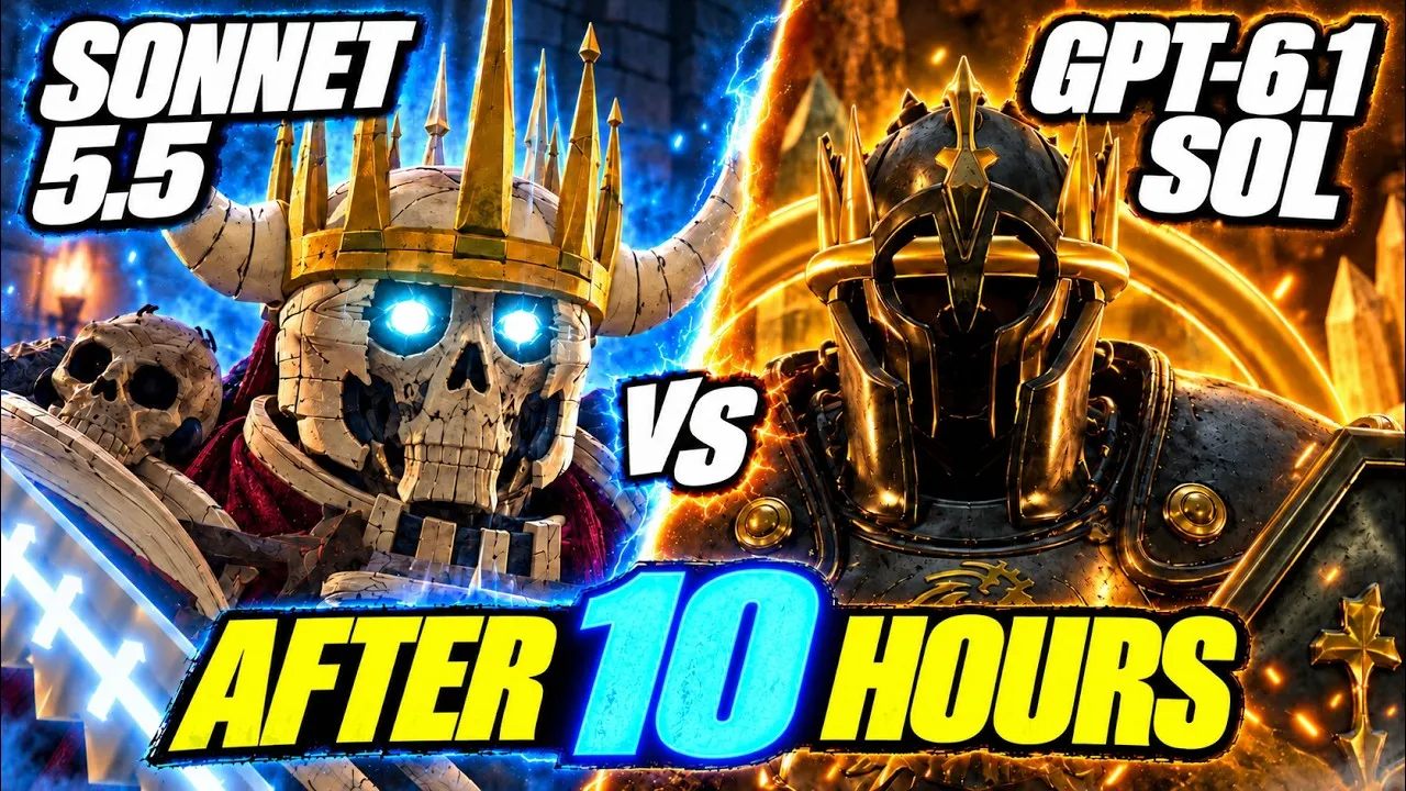 Sonnet 5.5 vs GPT-6.1 SOL: 10 Hours to Build the Better Game video thumbnail