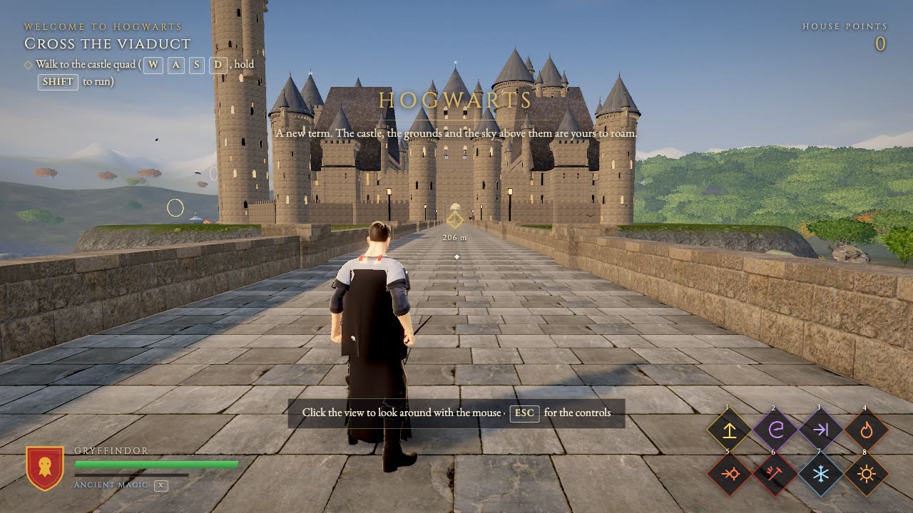 Hogwarts: Legacy of Magic, the first result, from the same spot