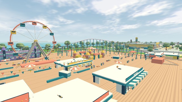Wonder Wharf in Foam Fury