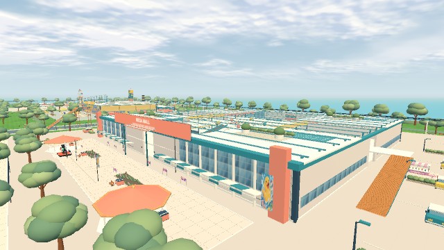 Mega Mall in Foam Fury